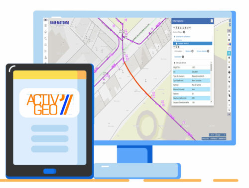 logiciel sig pour traitement geolocalisation soudures PE