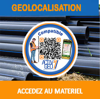 geolocalisation soudures tube pehd tranchées